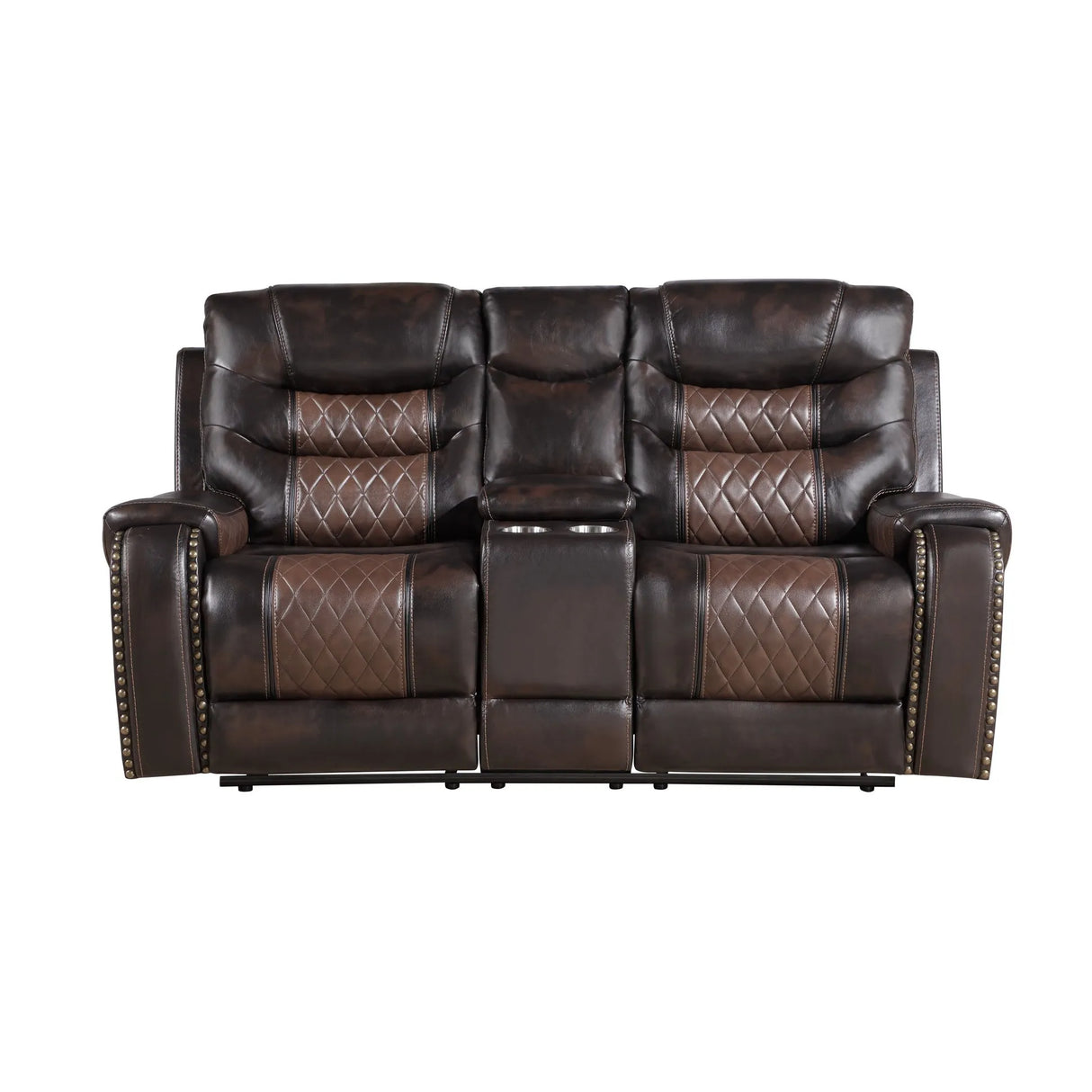 Phoenix II Brown Reclining Living Room Set by New Era Innovations at Eve Furniture