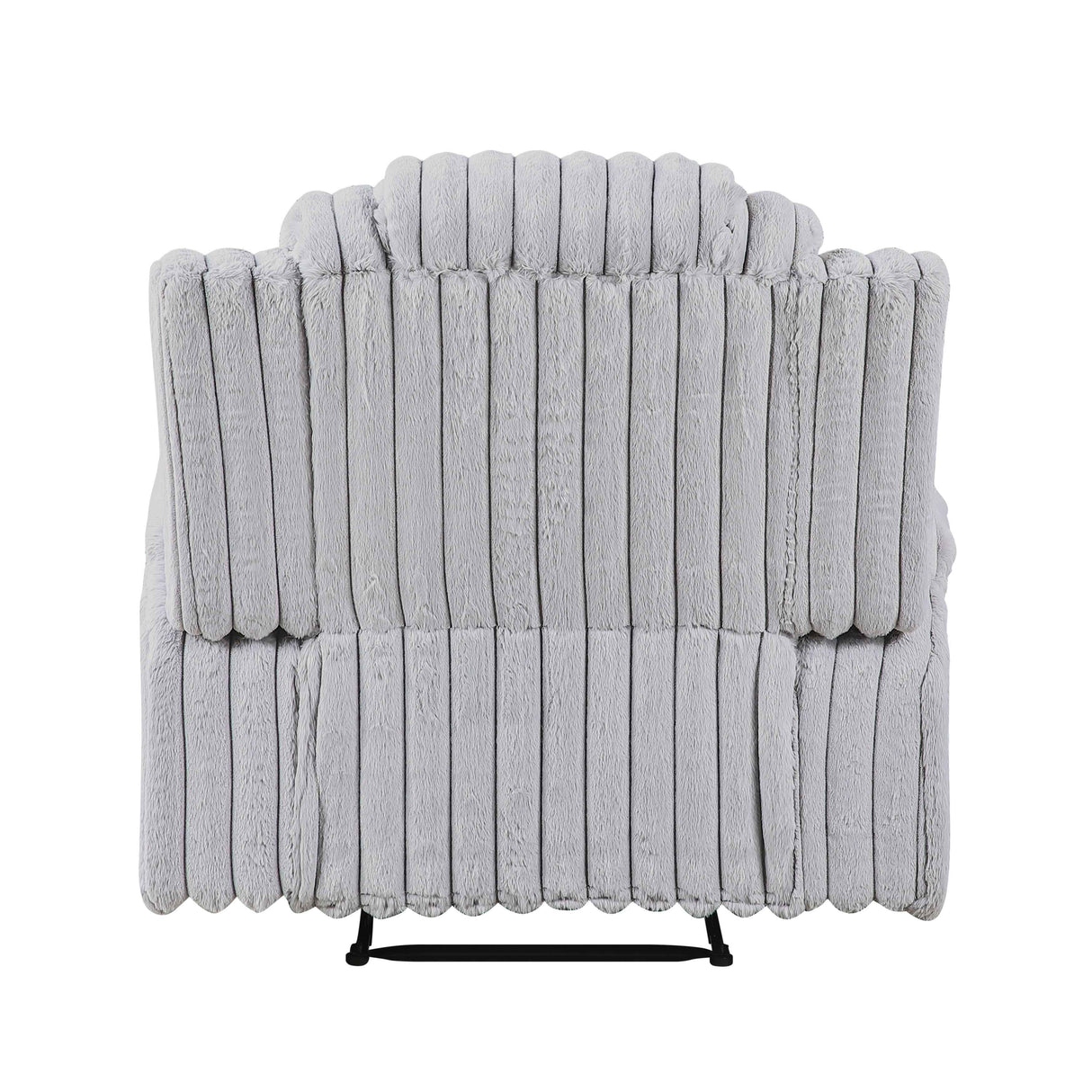 Phyllis Light Gray Reclining Living Room Set by Homelegance at Eve Furniture