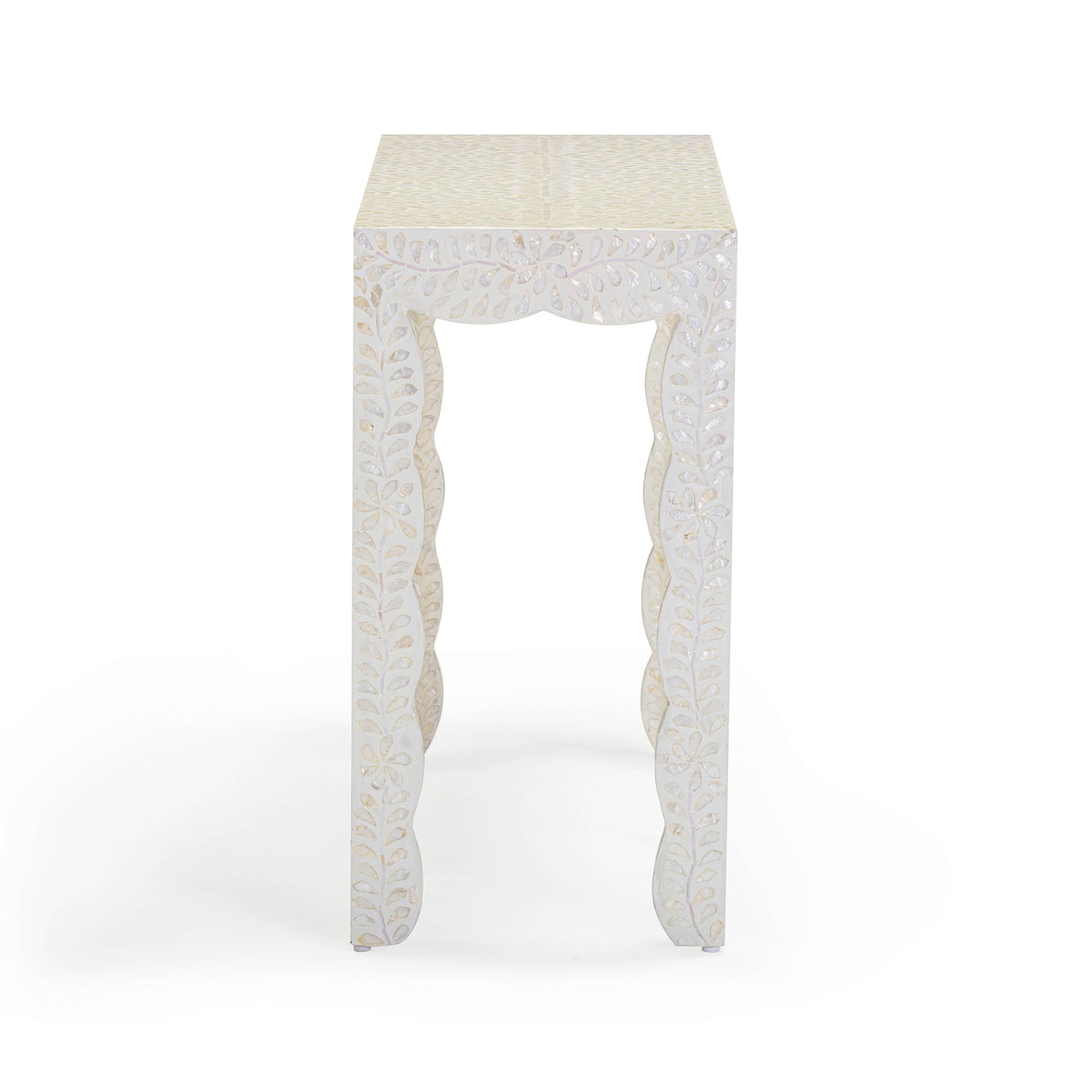 Piara Natural Capiz Shell Console by TOV Furniture at Eve Furniture