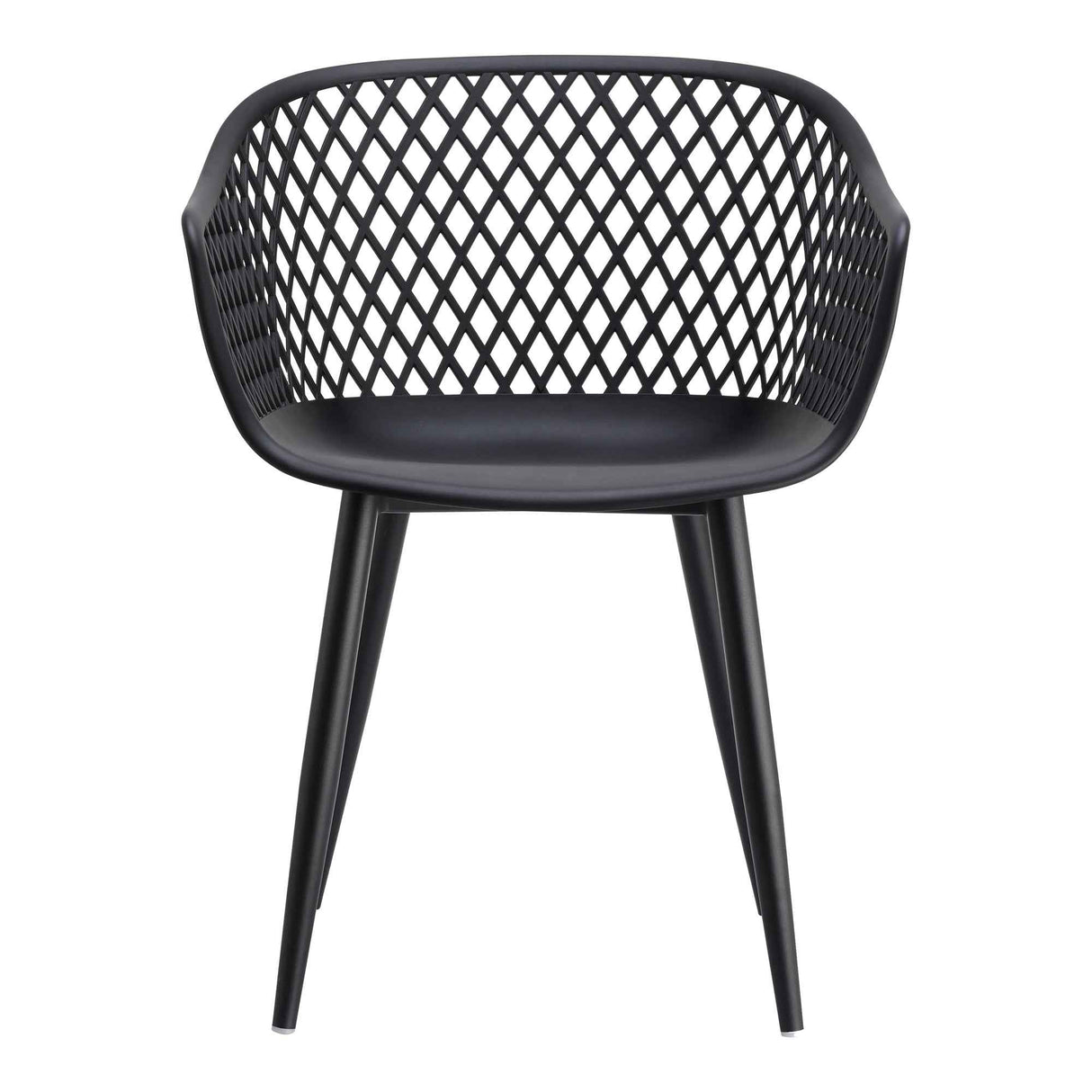 Piazza Black Outdoor Chair (Set of 2)
