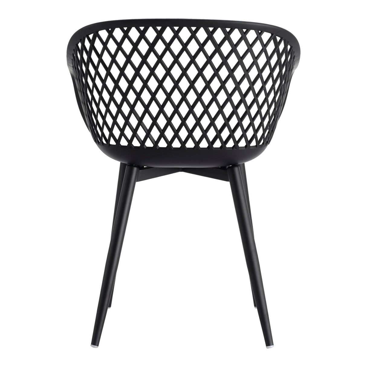 Piazza Black Outdoor Chair (Set of 2) by Moe's Home at Eve Furniture