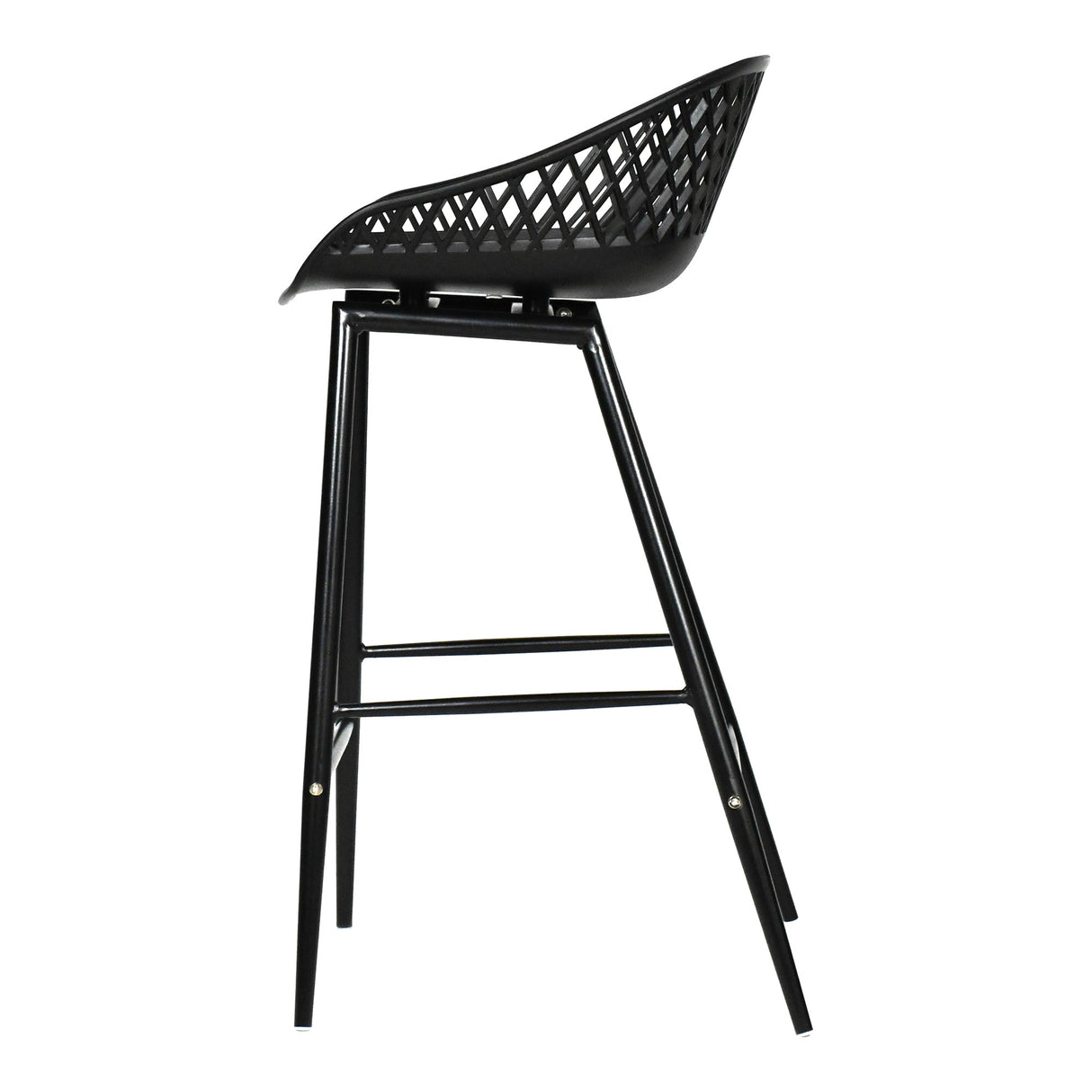 Piazza Black Outdoor Counter Stool (Set of 2) by MOES at Eve Furniture