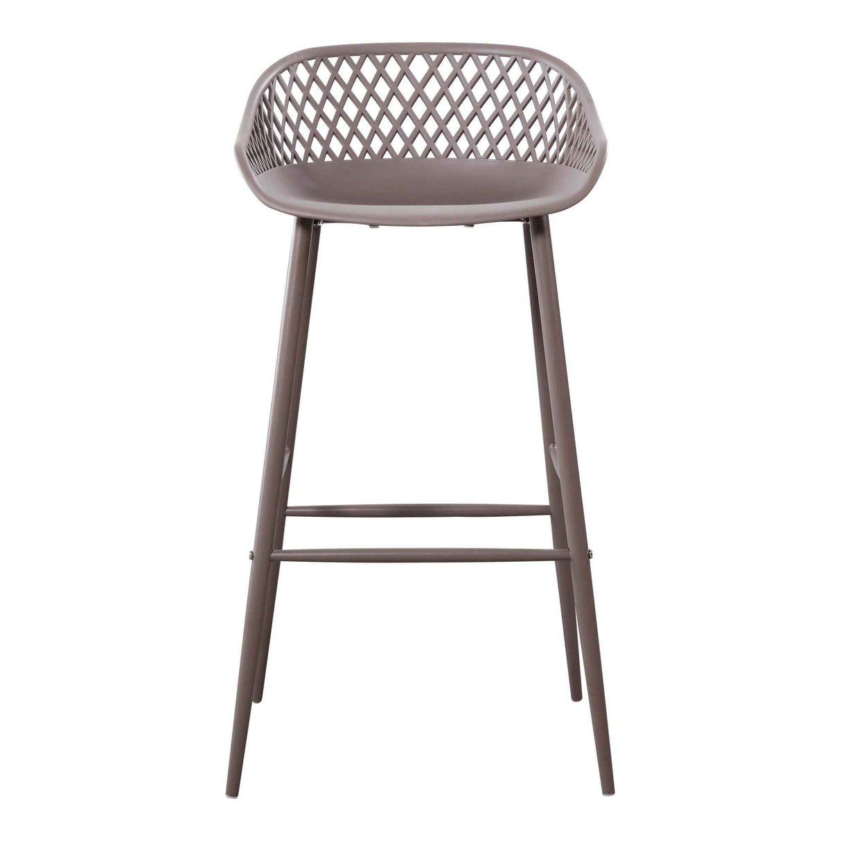 Piazza Grey Outdoor Barstool (Set of 2) by Moe's Home at Eve Furniture