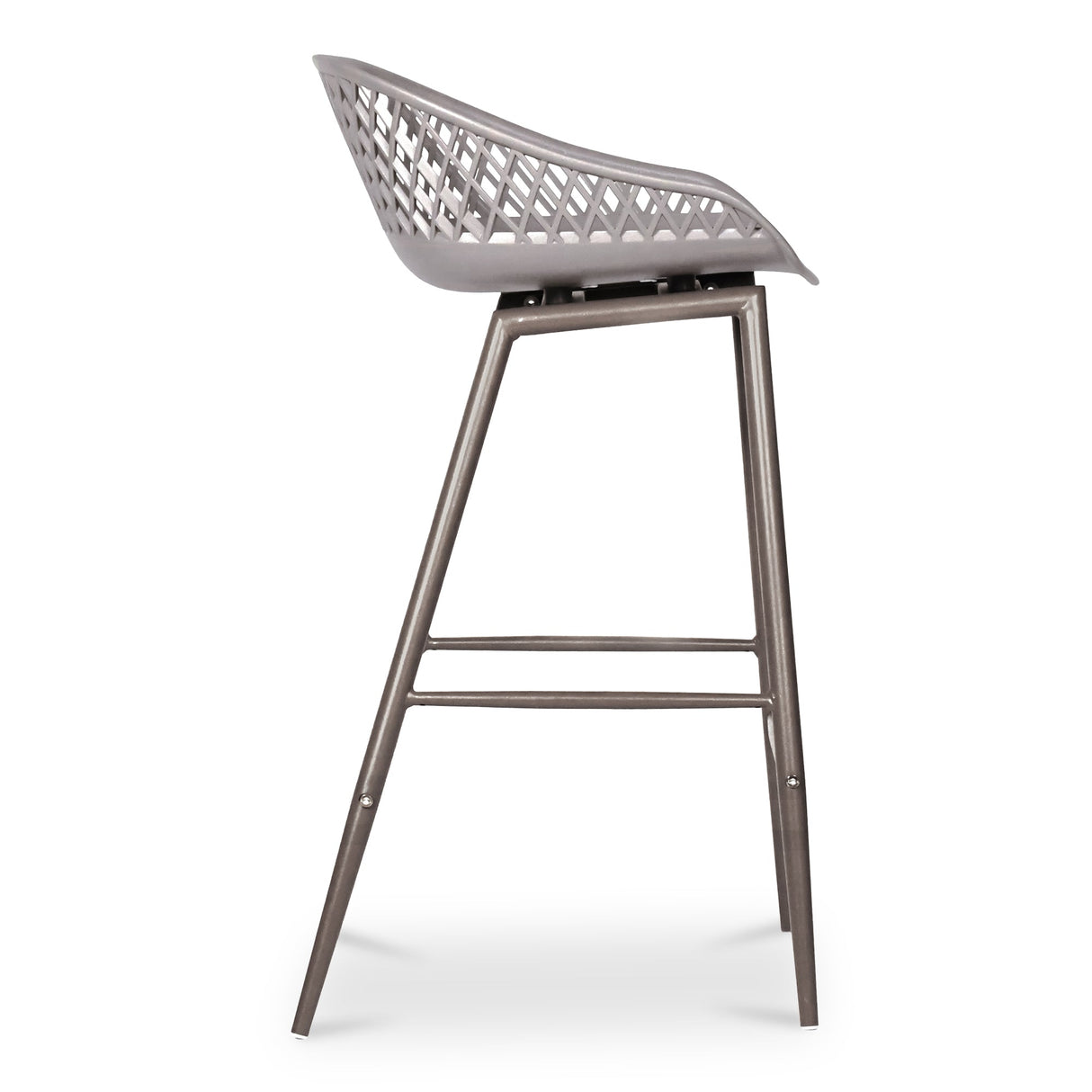 Piazza Grey Outdoor Counter Stool (Set of 2) by MOES at Eve Furniture