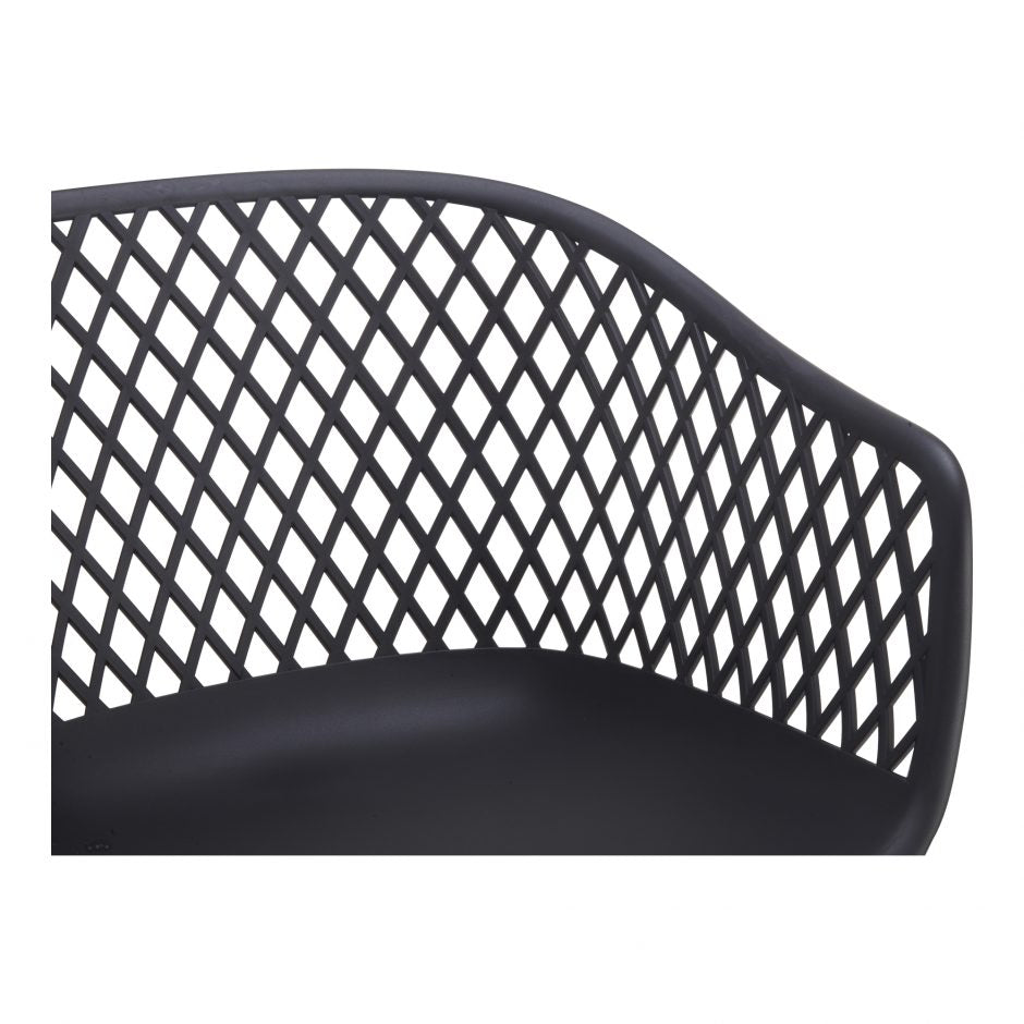 Piazza Outdoor Chair Black - Set of 2 by Moe's Home at Eve Furniture