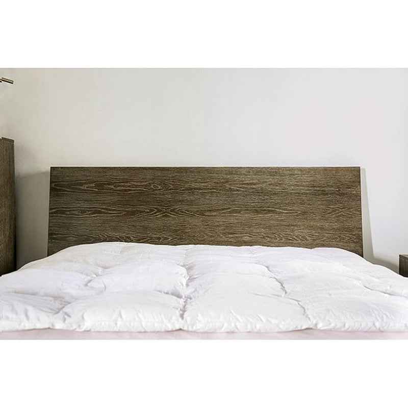 Pickstown Light Walnut Cal.King Bed by Furniture of America at Eve Furniture