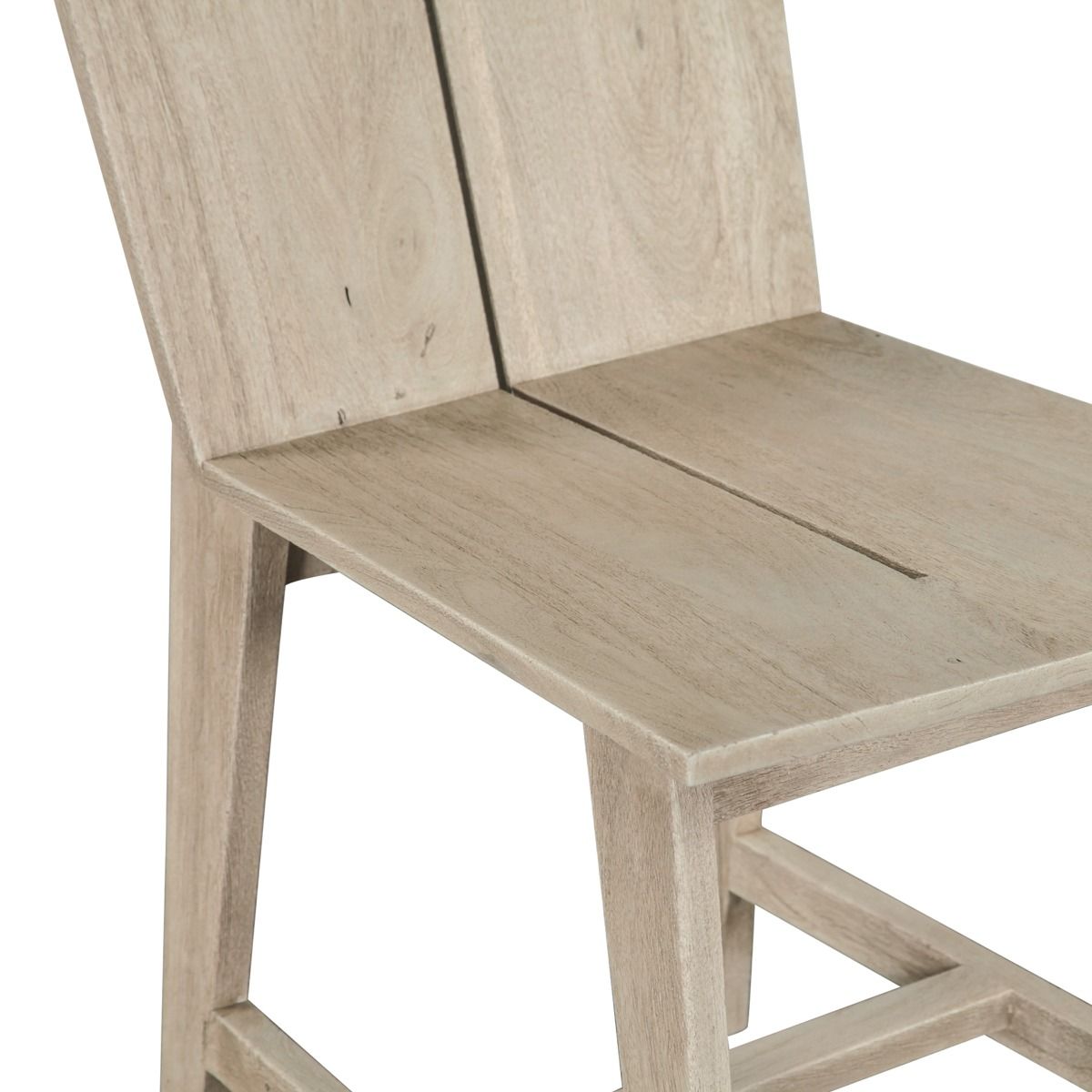 Piedmont 18" Dining Chair in Matte Driftwood, Set of 2 by Home Trends & Design at Eve Furniture