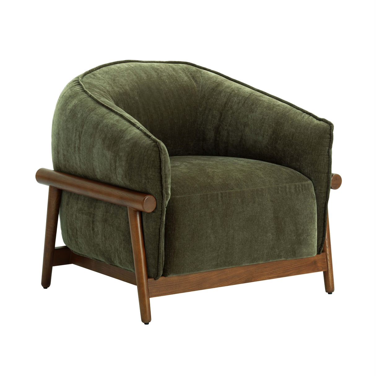 Piedmont Upcycled Chenille Accent Chair by TOV Furniture at Eve Furniture