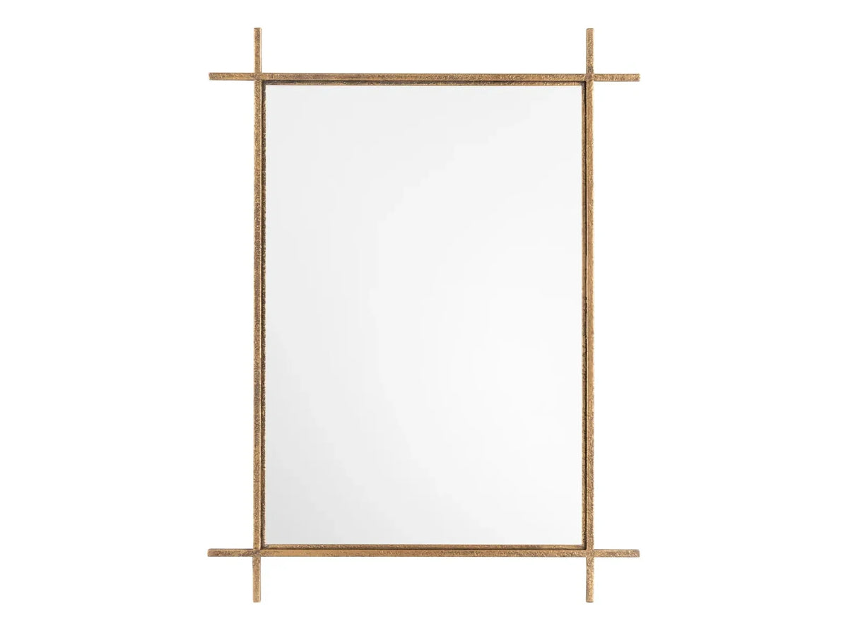 Pierce 3 Gold Wall Mirror by Crestview at Eve Furniture
