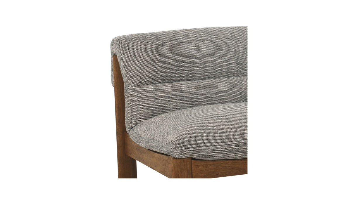 Pierce Accent Chair Flecked Black by Moe's Home at Eve Furniture