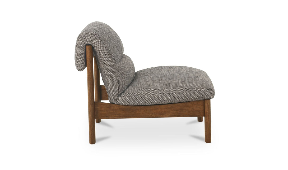 Pierce Accent Chair Flecked Black by Moe's Home at Eve Furniture