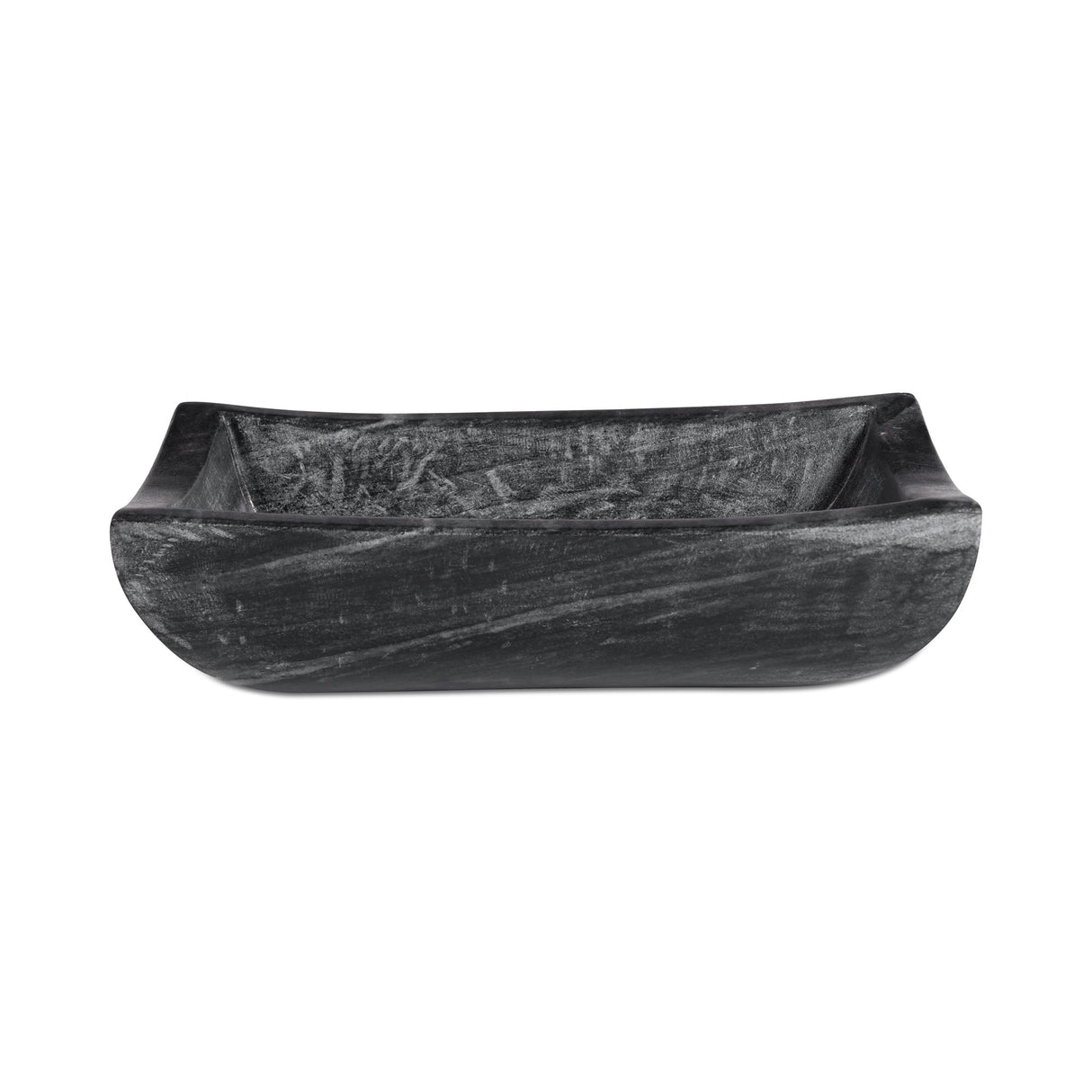 Piero Black Basin Marble Bowl by MOES at Eve Furniture