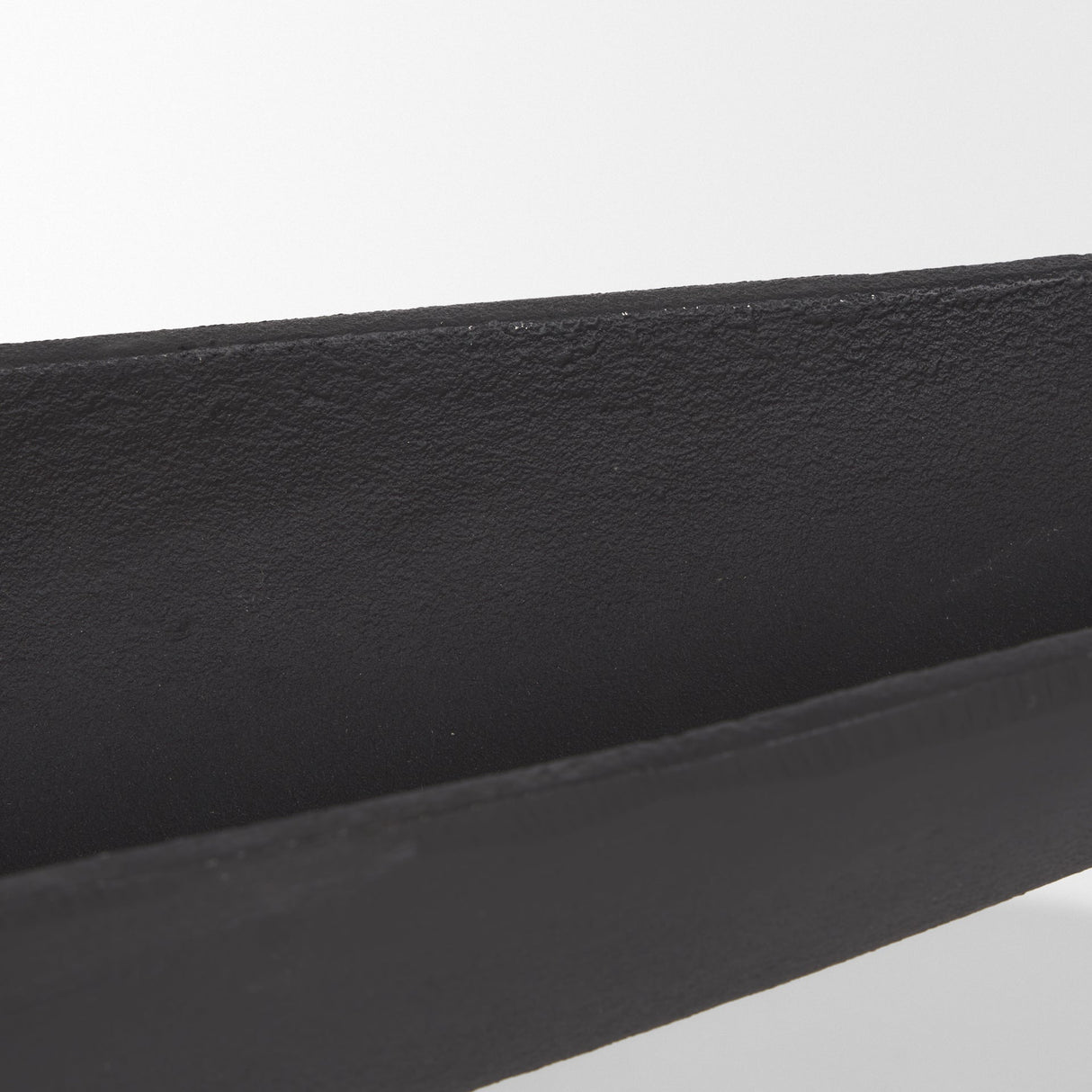 Piero Large Matte Black Metal Decorative Bowl by Mercana at Eve Furniture