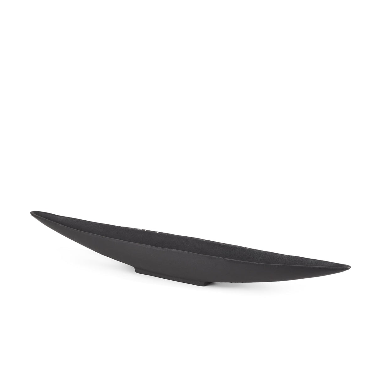 Piero Large Matte Black Metal Decorative Bowl by Mercana at Eve Furniture