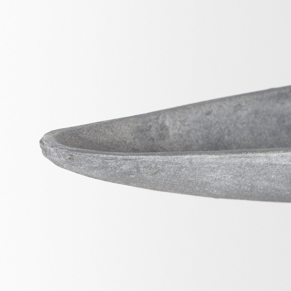 Piero Small Concrete Finished Metal Decorative Bowl by Mercana at Eve Furniture
