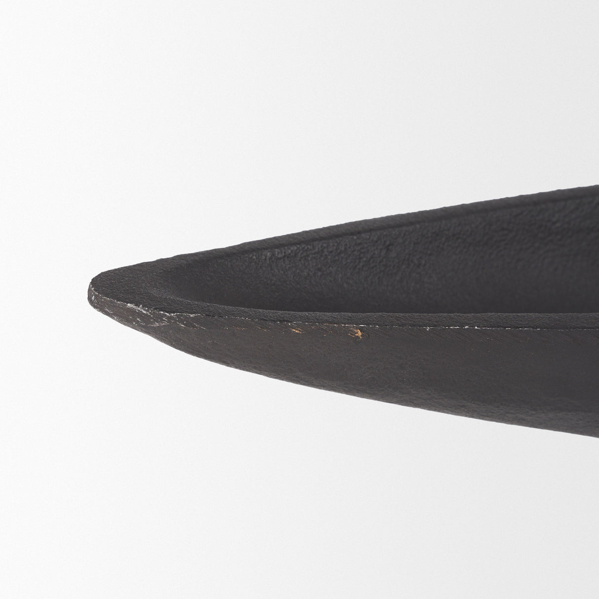 Piero Small Matte Black Metal Decorative Bowl by Mercana at Eve Furniture