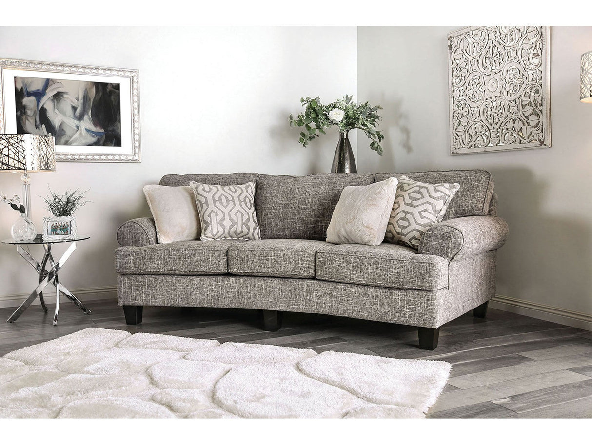 Pierpont Gray Sofa by Furniture of America at Eve Furniture