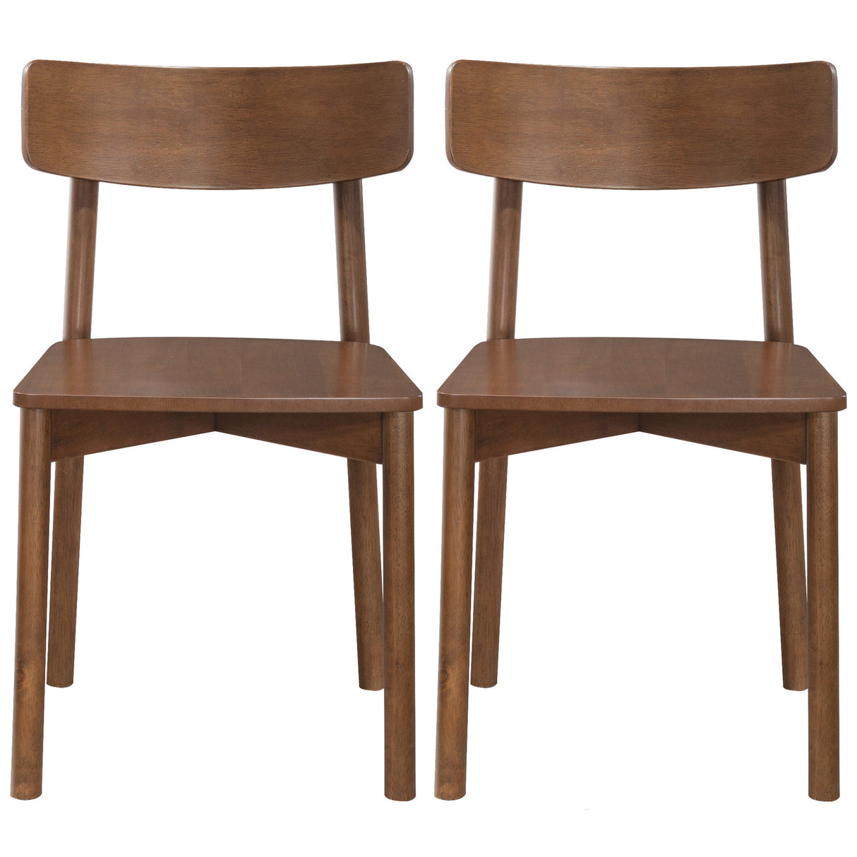 Pierre Walnut Dining Chair (Set Of 2) by Ashcroft Furniture at Eve Furniture