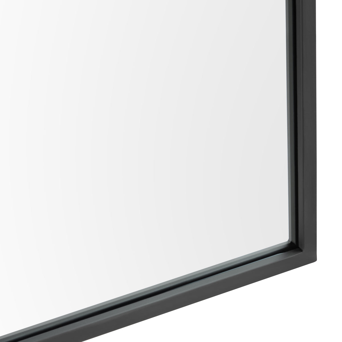 Pierson 1 Black Wall Mirror by Crestview at Eve Furniture