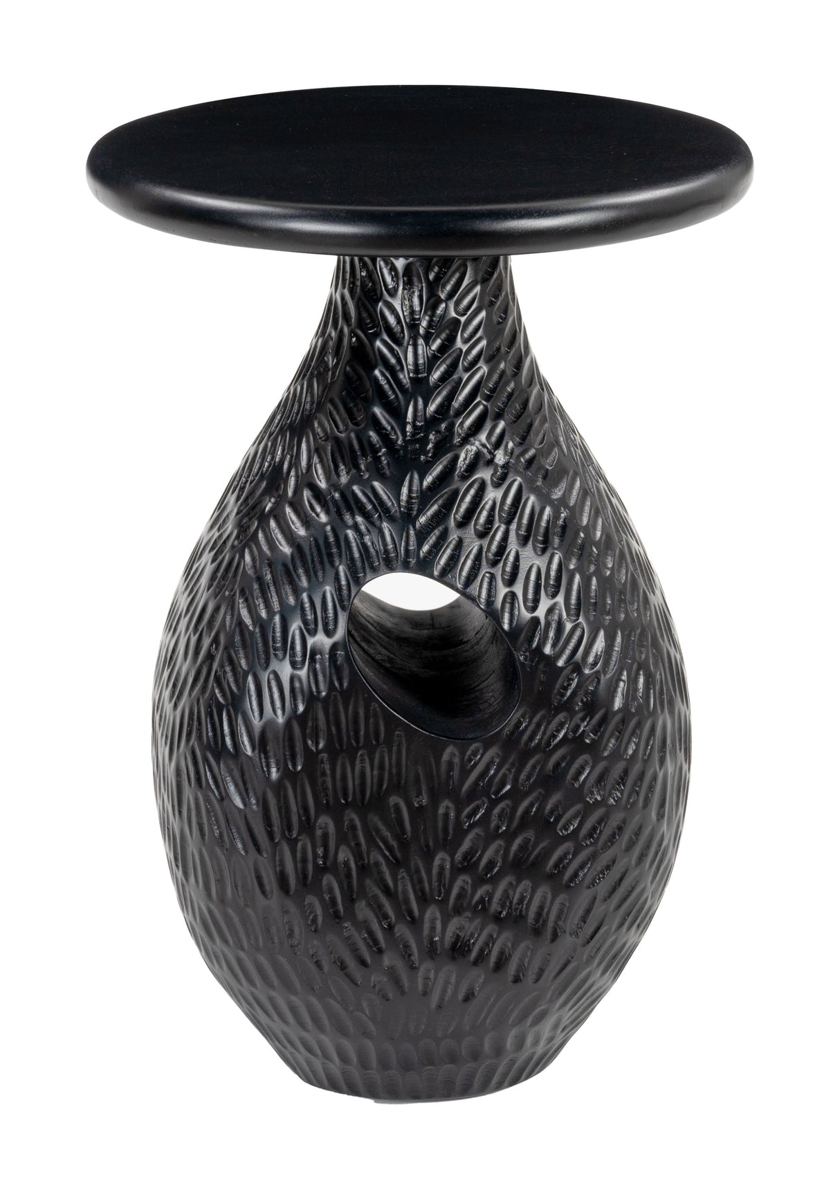 Piho Black Side Table by Zuomod at Eve Furniture