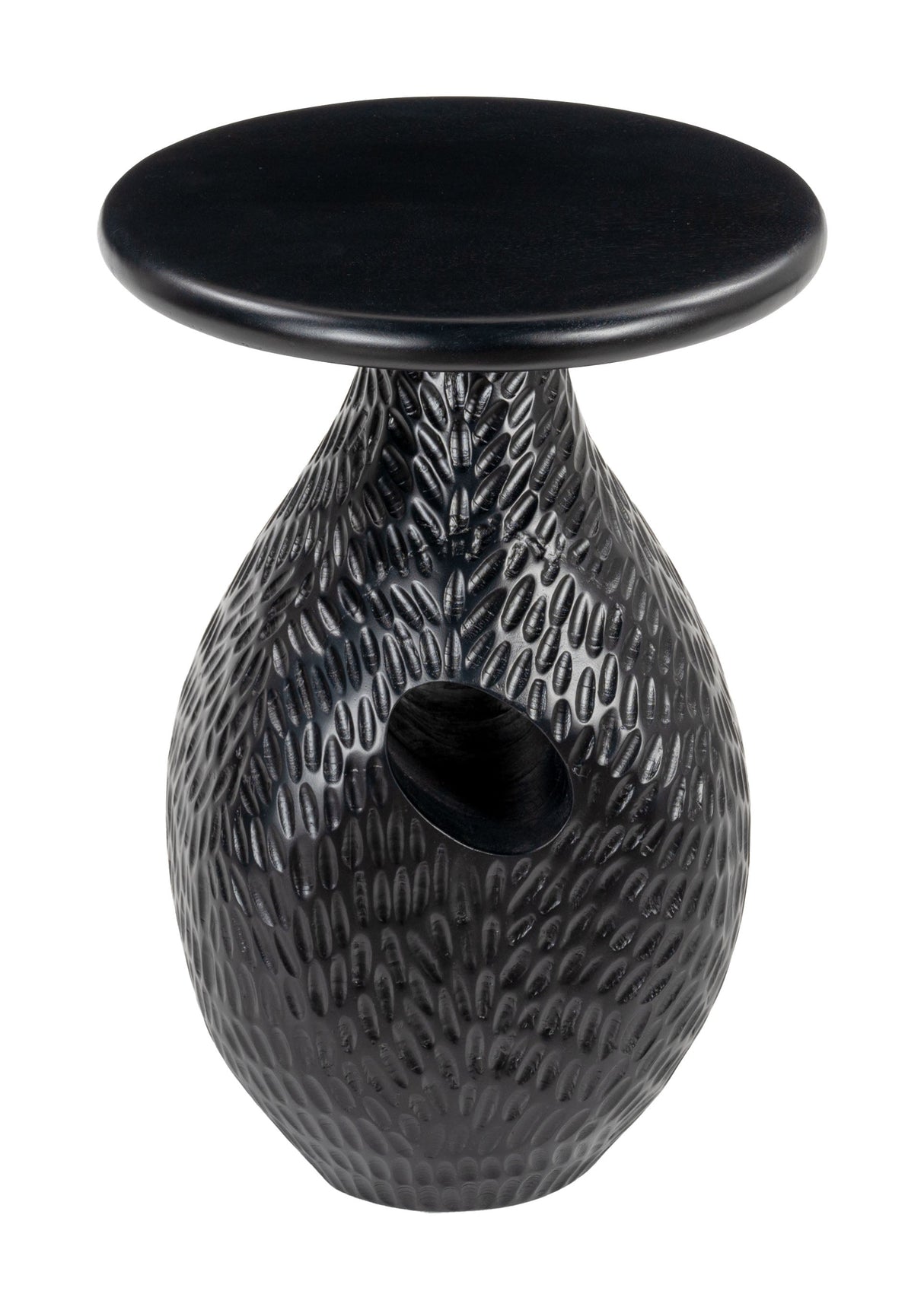Piho Black Side Table by Zuomod at Eve Furniture
