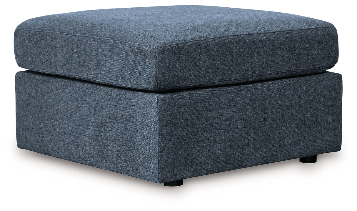 Pillar Peak Ink Oversized Accent Ottoman by Ashley at Eve Furniture