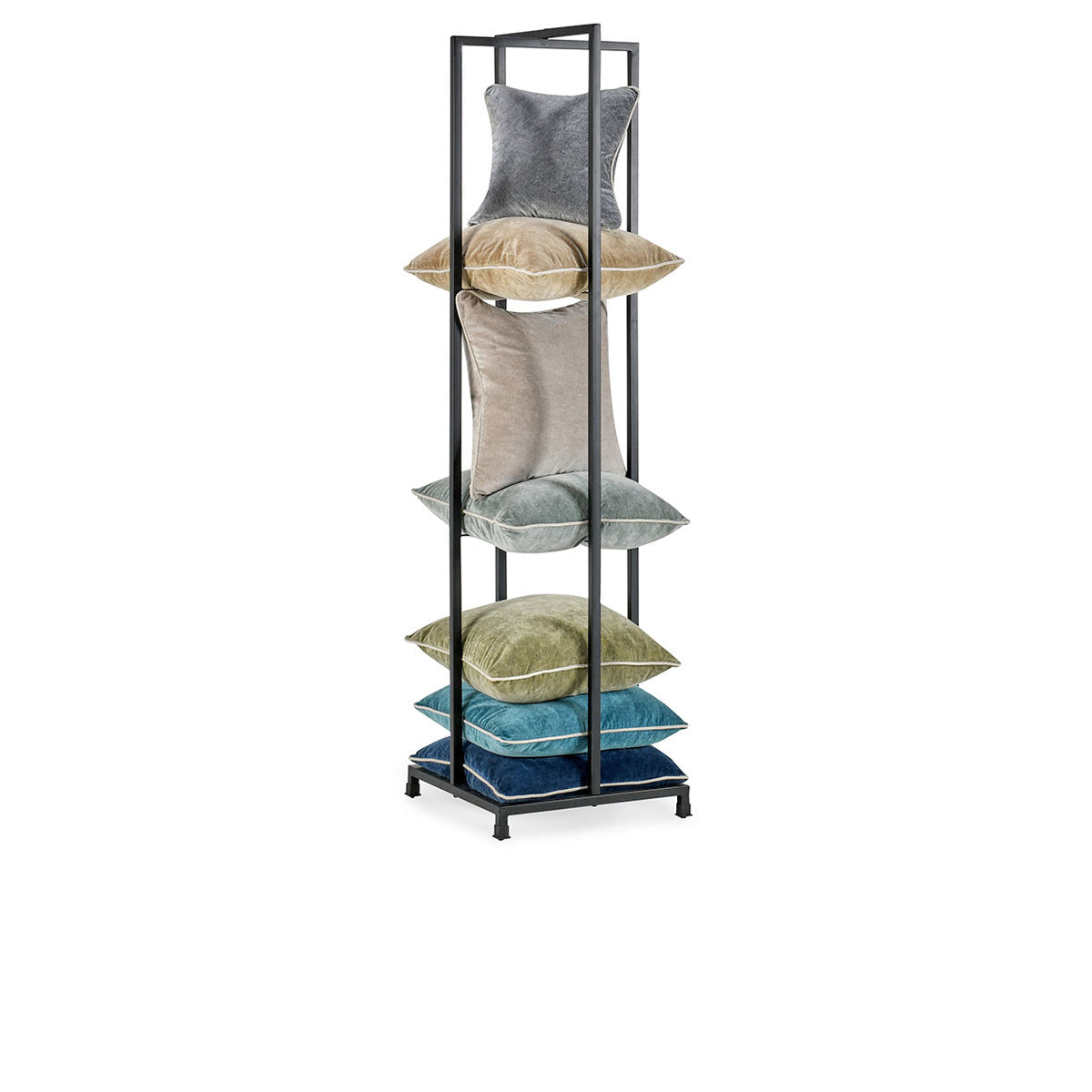 Pillow Tower Black Rack by Classic Home at Eve Furniture