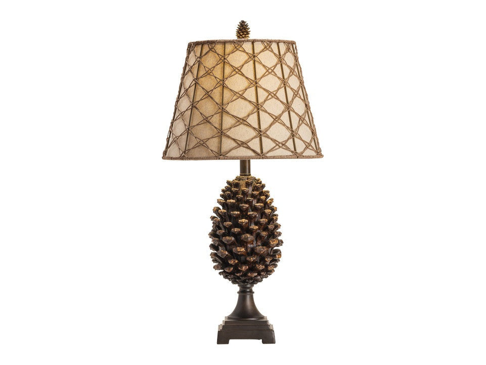 Pine Bluff Brown Table Lamp (Set of 2) by Crestview at Eve Furniture
