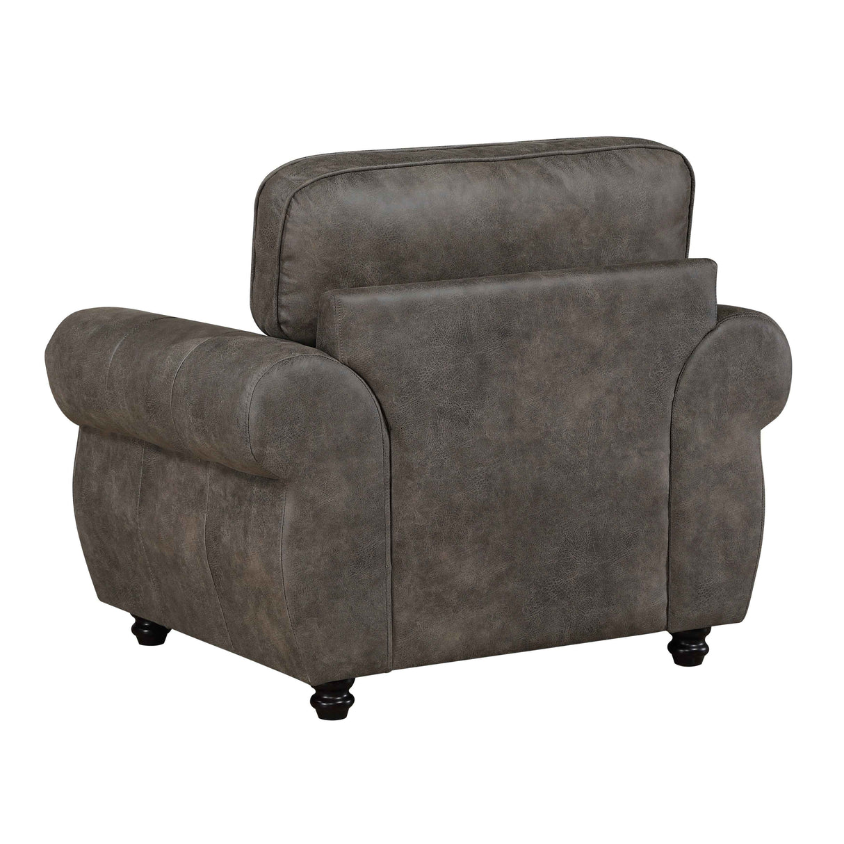 Pinnacle Pewter Chair by Homelegance at Eve Furniture