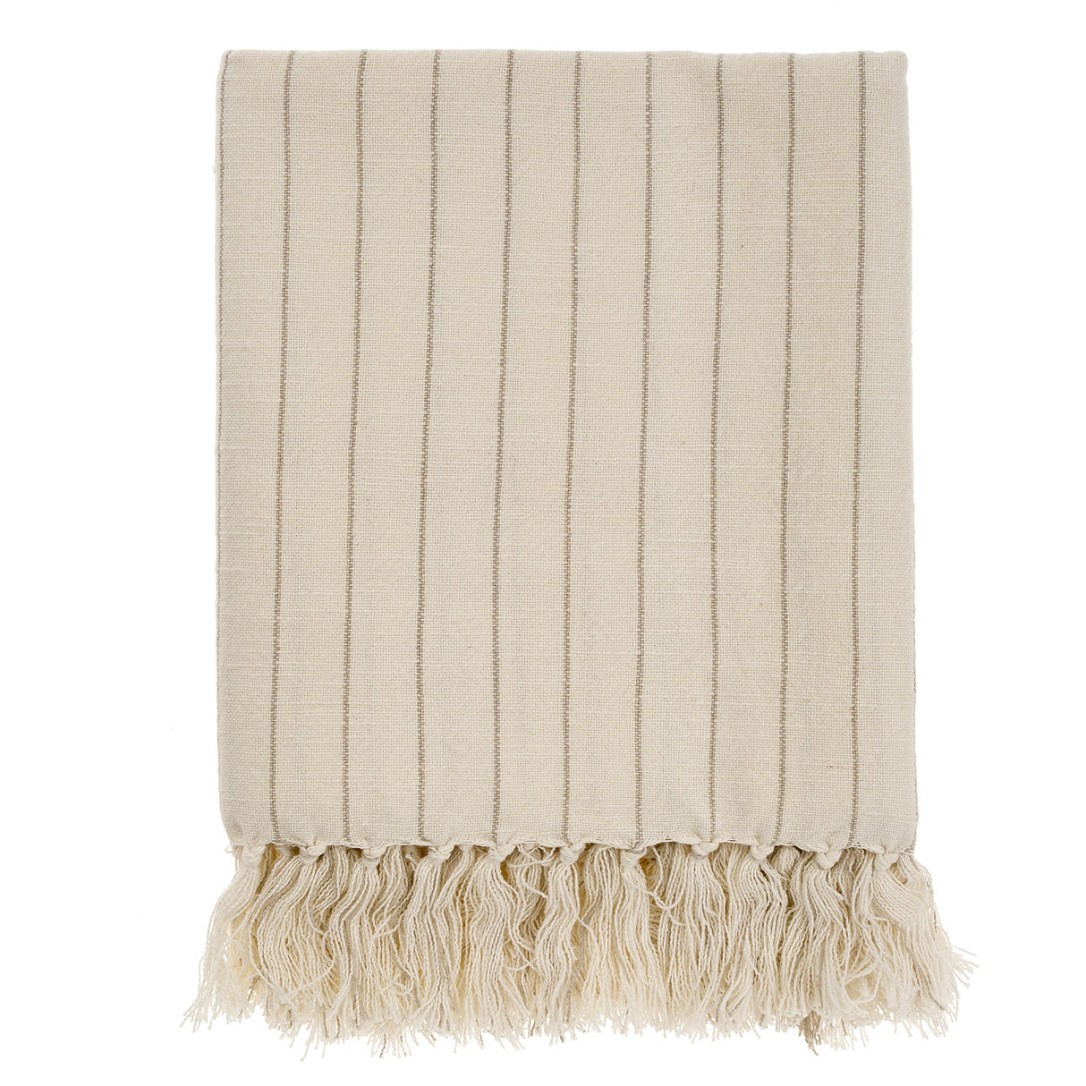 Pinstripe Hammam Bath Towel, Stone, Set of 2 by Mercana at Eve Furniture