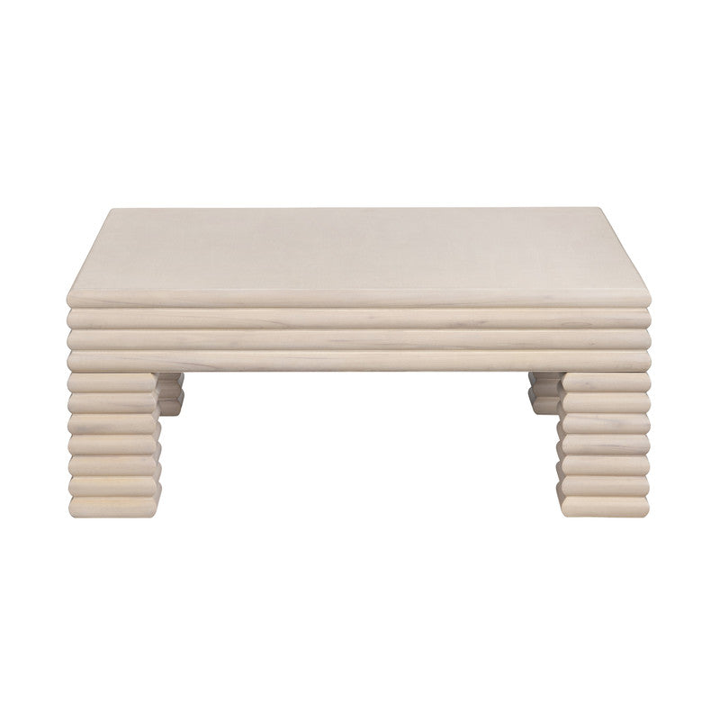 Piper Cream Cocktail Table by Crestview at Eve Furniture