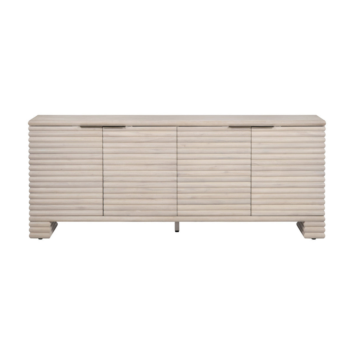 Piper Cream Four-Door Cabinet by Crestview at Eve Furniture