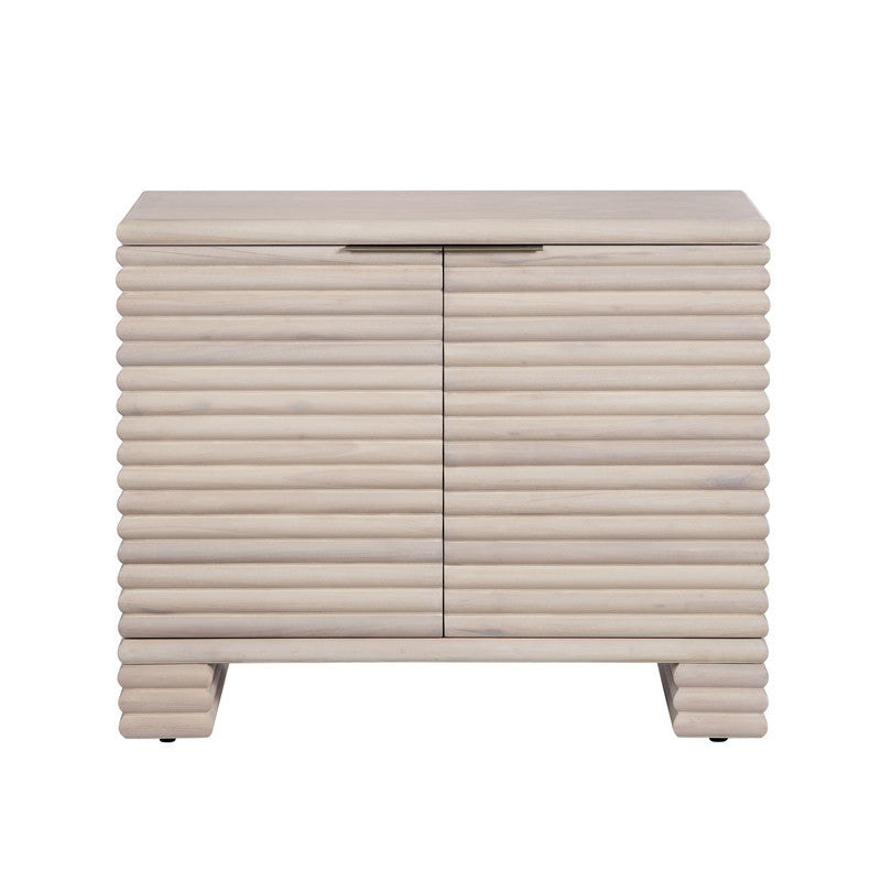 Piper Cream Two-Door Cabinet by Crestview at Eve Furniture