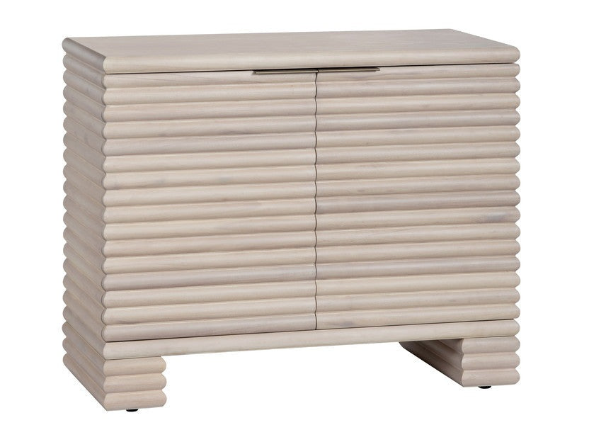 Piper Cream Two-Door Cabinet by Crestview at Eve Furniture