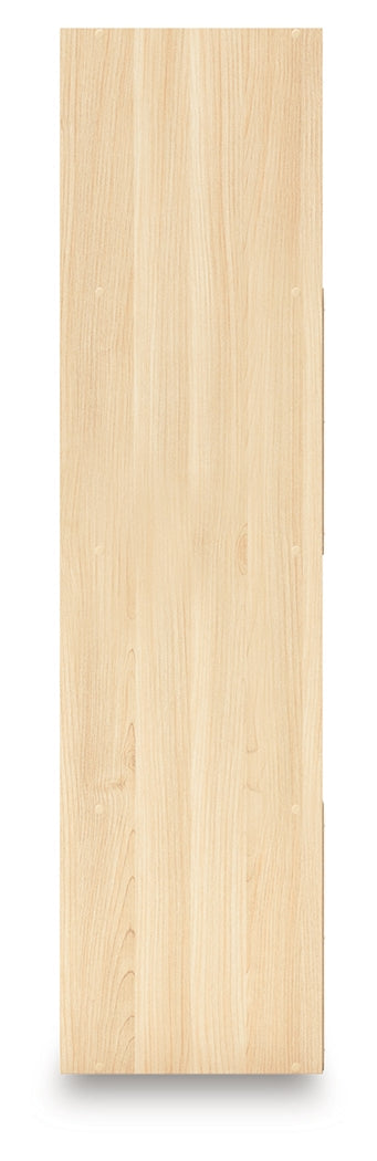 Piperton Tan Eight Cube Organizer by Ashley at Eve Furniture