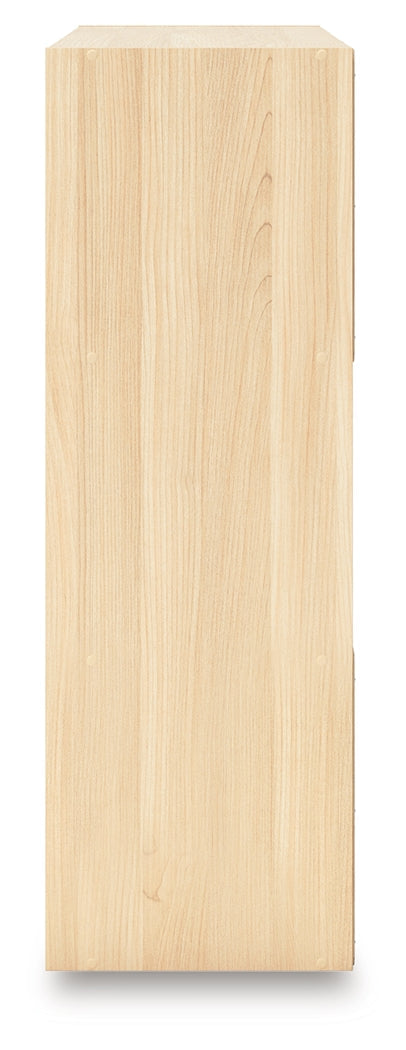 Piperton Tan Nine Cube Organizer by Ashley at Eve Furniture