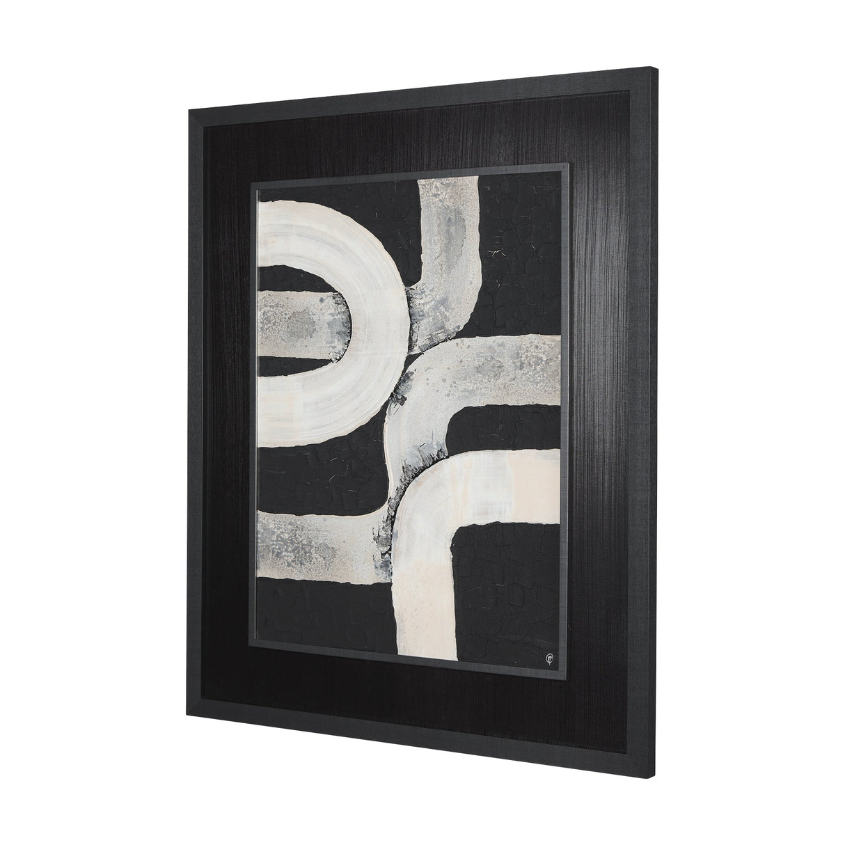 Pipes III by Studio M a handmade Original Framed Artwork under Glass by Mercana at Eve Furniture