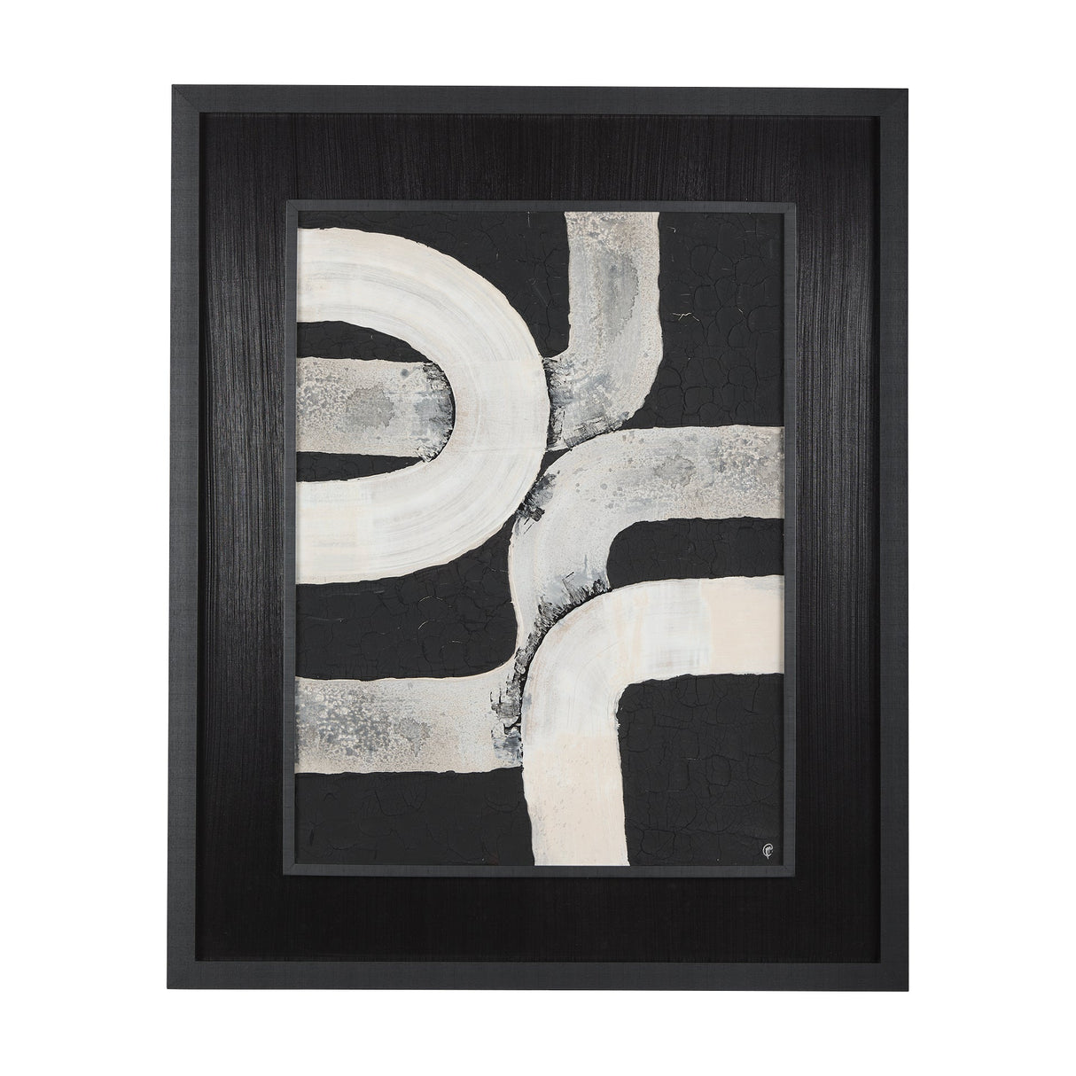 Pipes III by Studio M a handmade Original Framed Artwork under Glass by Mercana at Eve Furniture