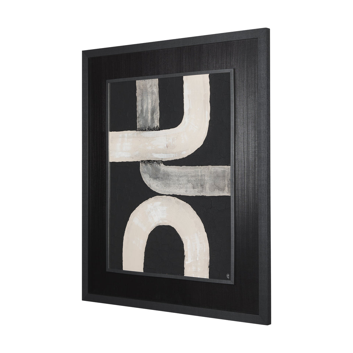 Pipes IV by Studio M a handmade Original Framed Artwork under Glass by Mercana at Eve Furniture