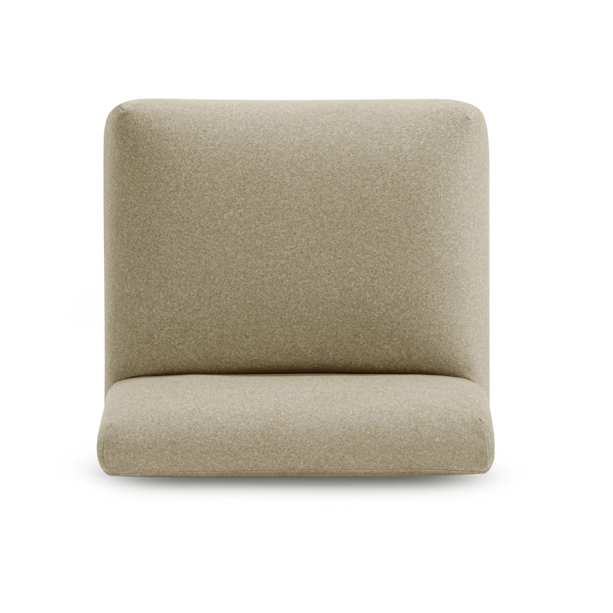 Pippa Taupe Vegan Mohair Accent Stool by TOV Furniture at Eve Furniture