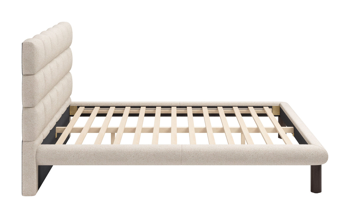 Placid Beige King Bed by Zuomod at Eve Furniture
