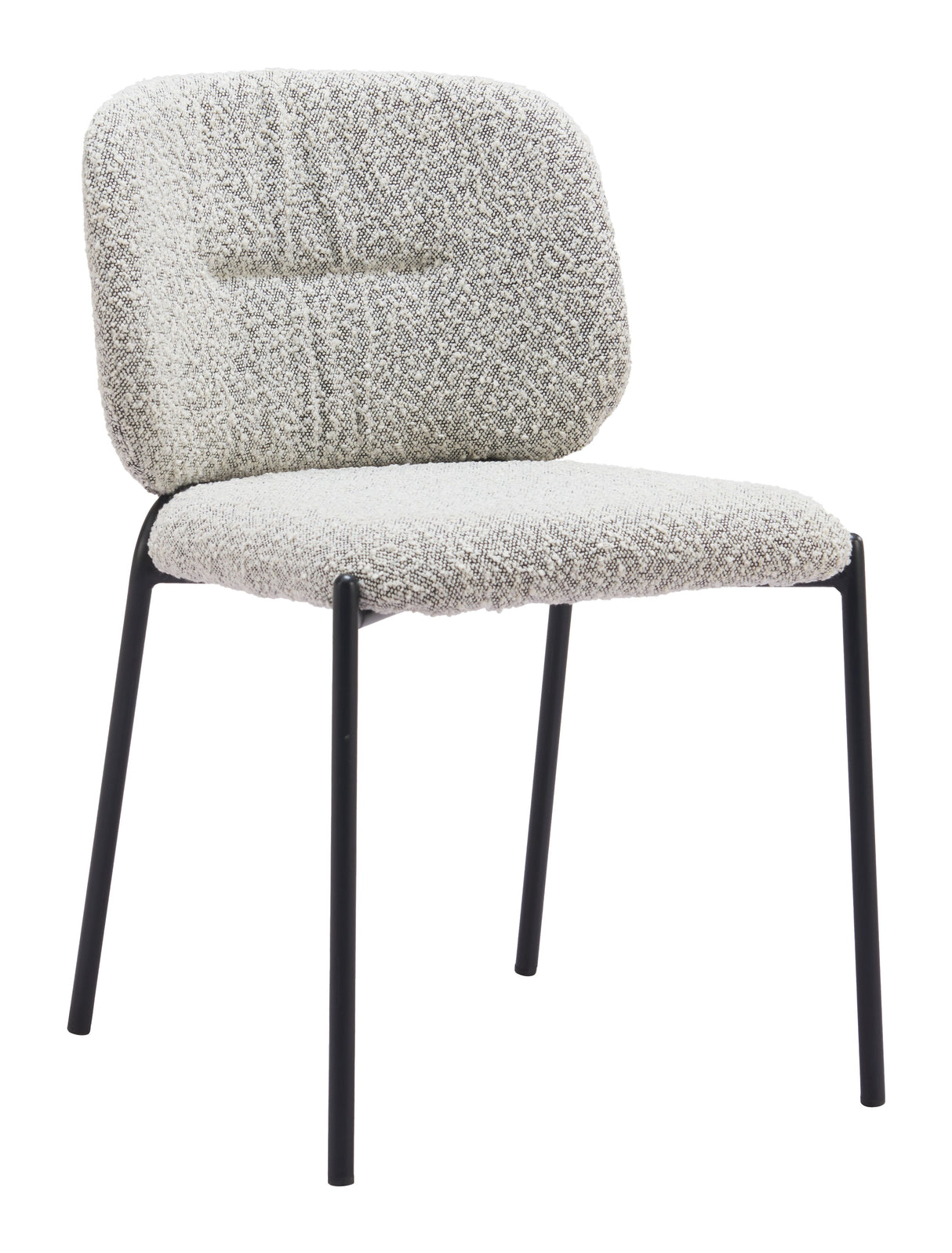 Plat Gray Dining Chair (Set of 2) by Zuomod at Eve Furniture