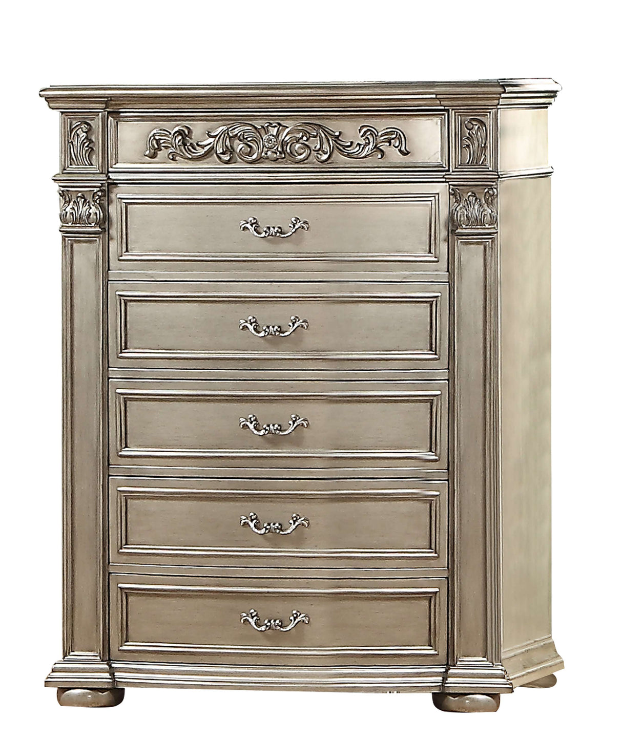 Platinum Silver Bedroom Set by Cosmos Furniture at Eve Furniture