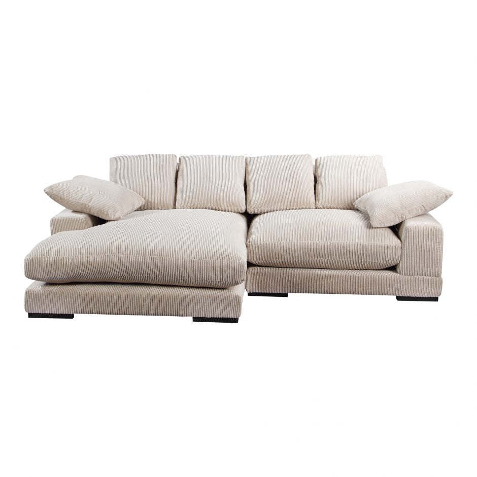 Plunge Sectional Cappuccino by Moe's Home at Eve Furniture