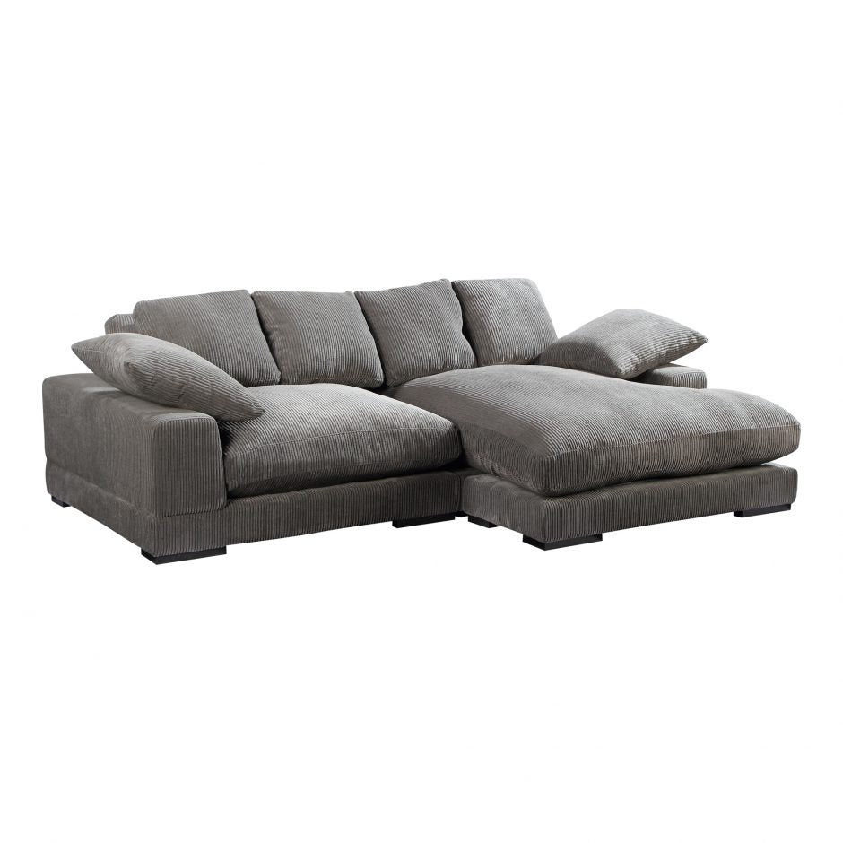 Plunge Sectional Charcoal by Moe's Home at Eve Furniture