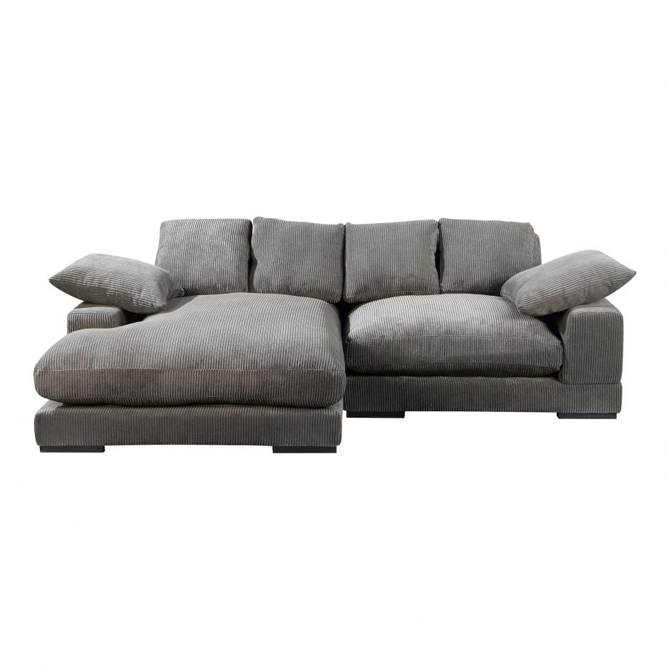 Plunge Sectional Charcoal by Moe's Home at Eve Furniture