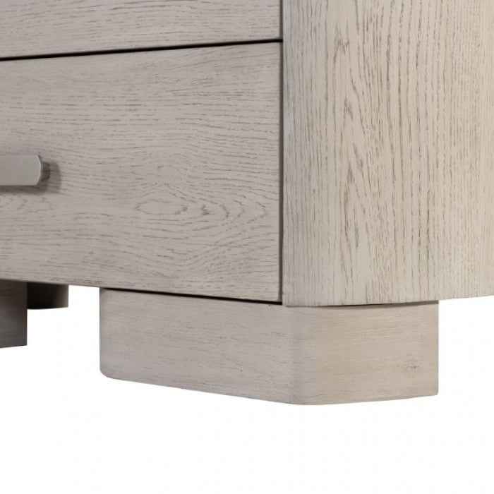 Pocatello White Oak 5-Piece Queen Bedroom Set by Furniture of America at Eve Furniture