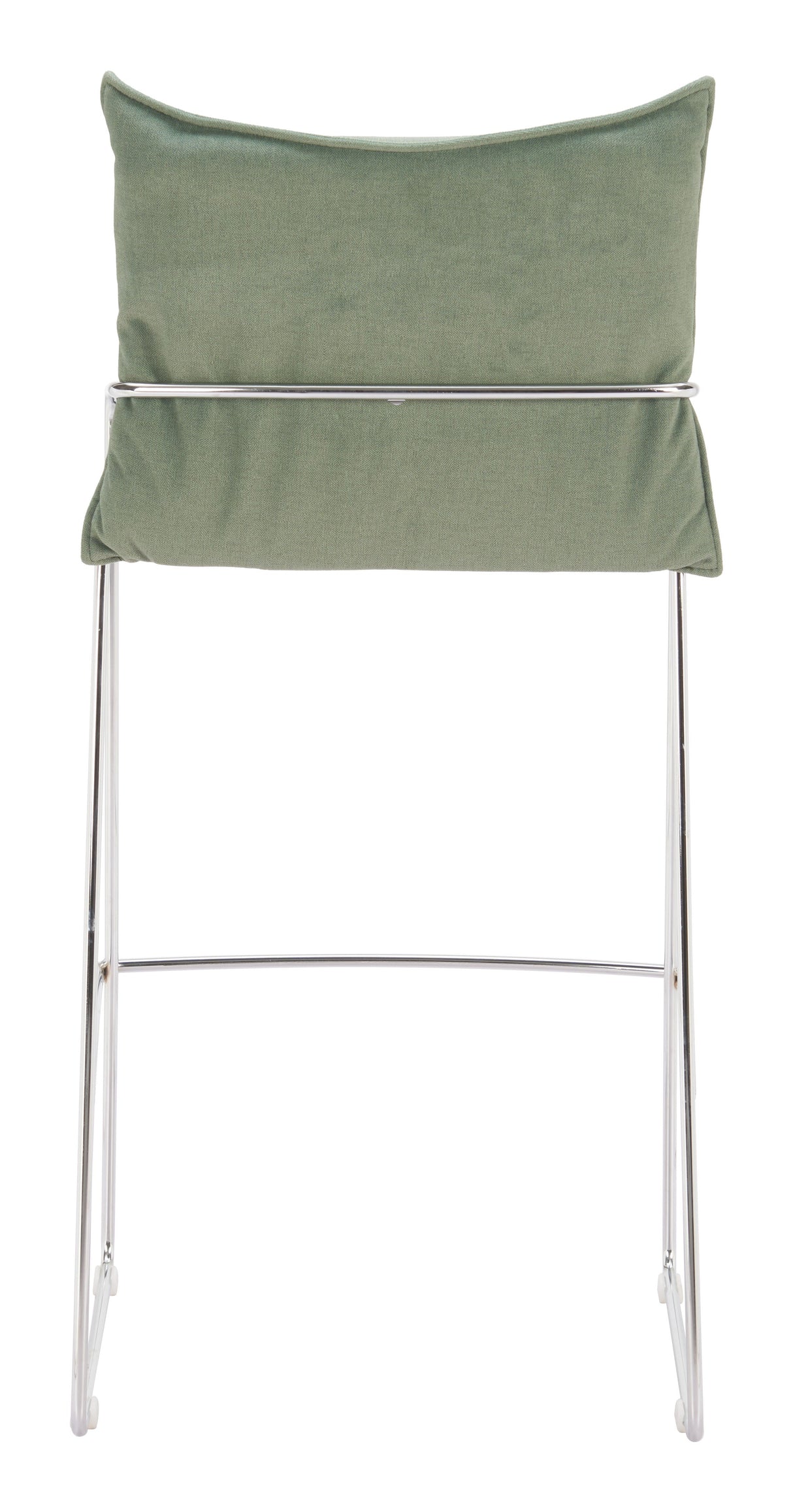 Pola Green Barstool by Zuomod at Eve Furniture