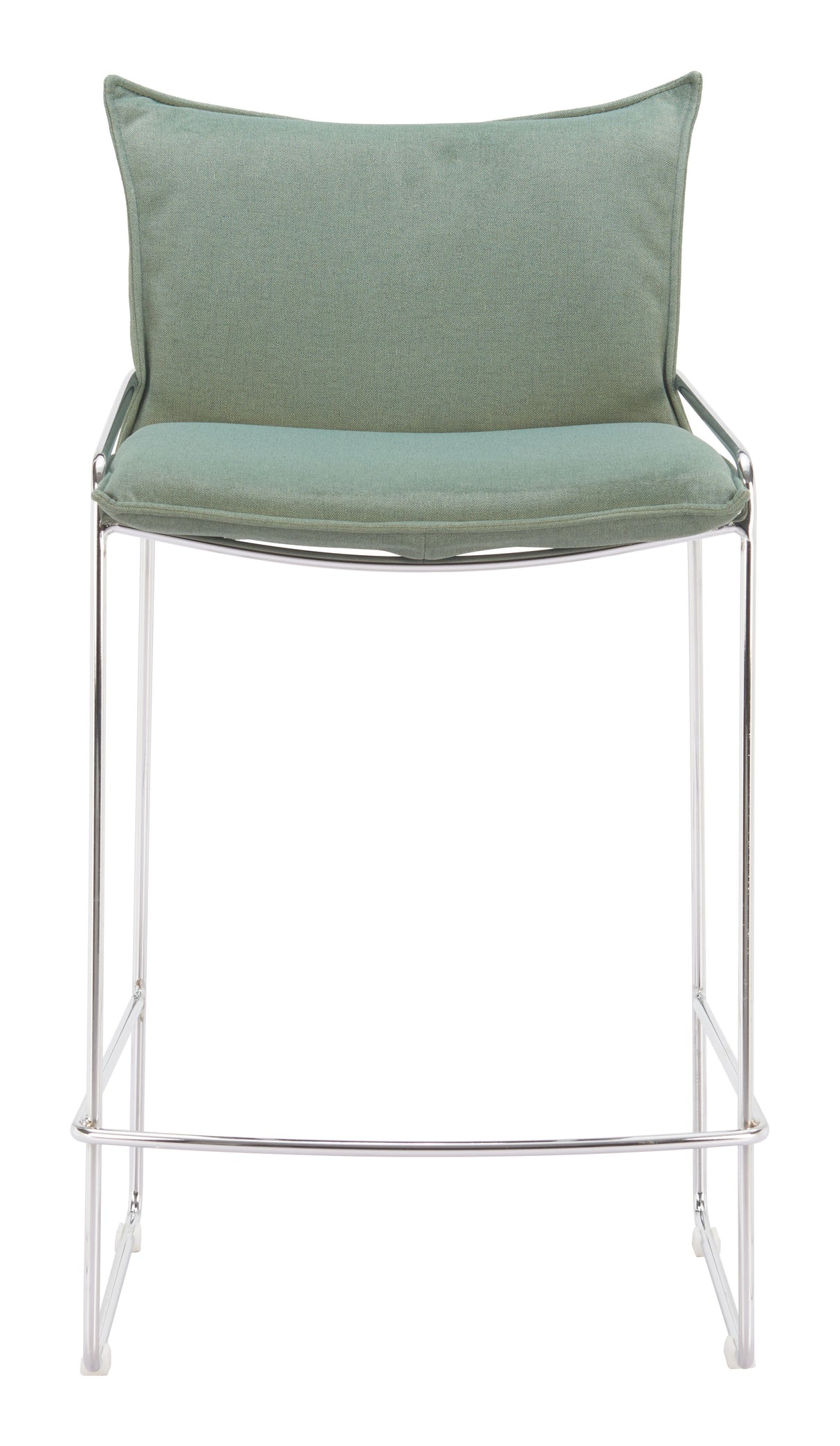 Pola Green Counter Stool by Zuomod at Eve Furniture
