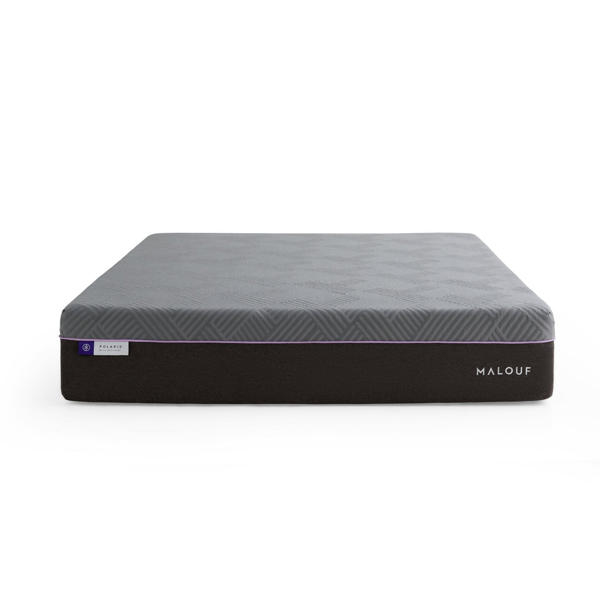 Polaris ActivAir Gray Cal King Mattress by Malouf at Eve Furniture
